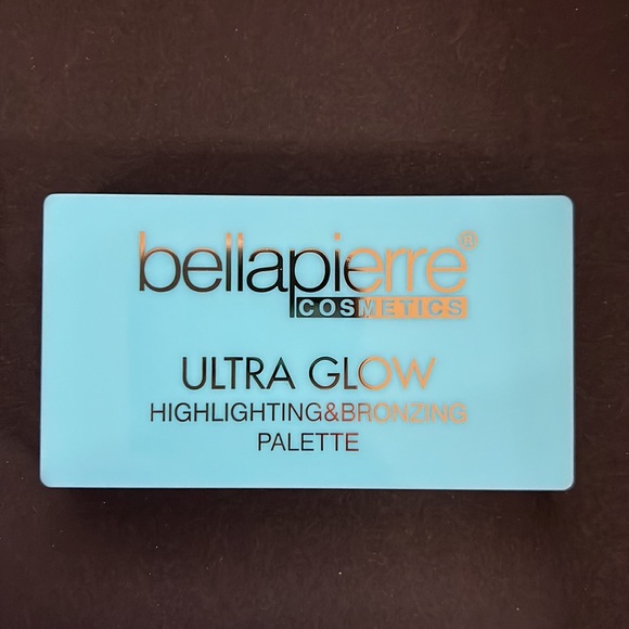 BELLAPIERRE COSMETICS Ultra Glow Highlighting & Bronzing Palette NEW - Picture 3 of 4
